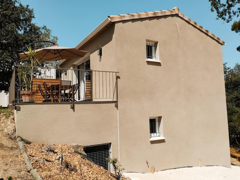 Charmante Maison Avec Jardin Aux Portes Des Gorges De L'Ardeche Saint-Julien-de-Peyrolas エクステリア 写真